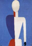 Kasimir Malevich Half-length oil painting